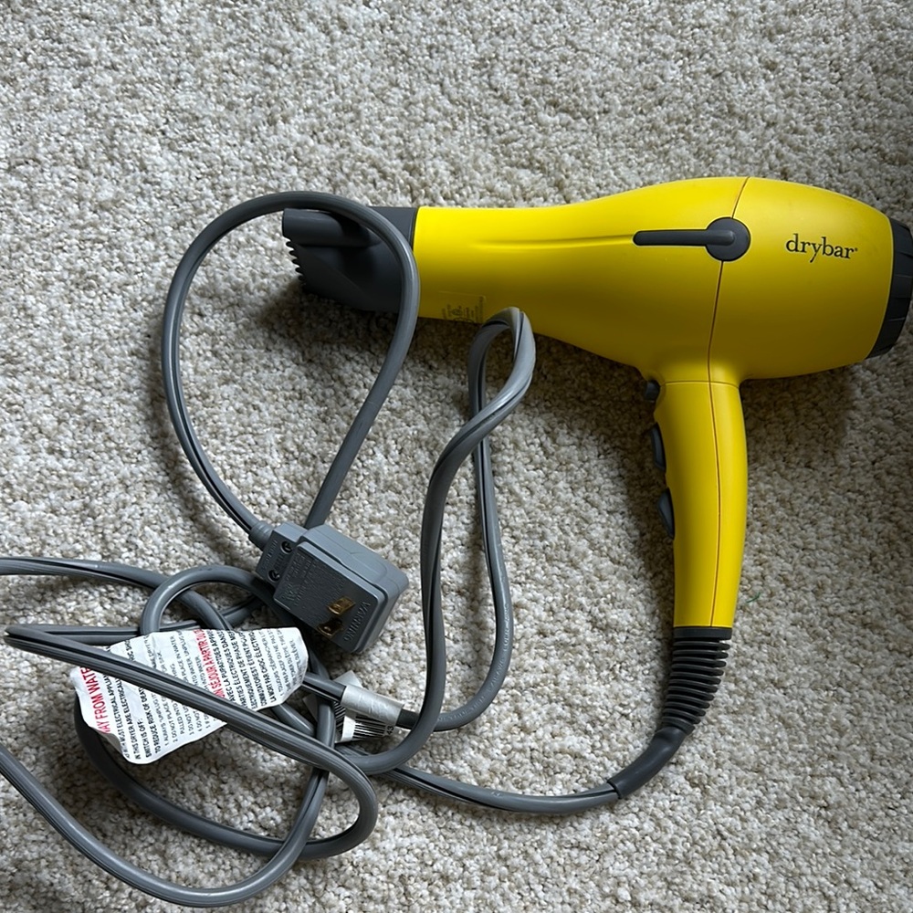 Drybar Yellow Hair Dryer